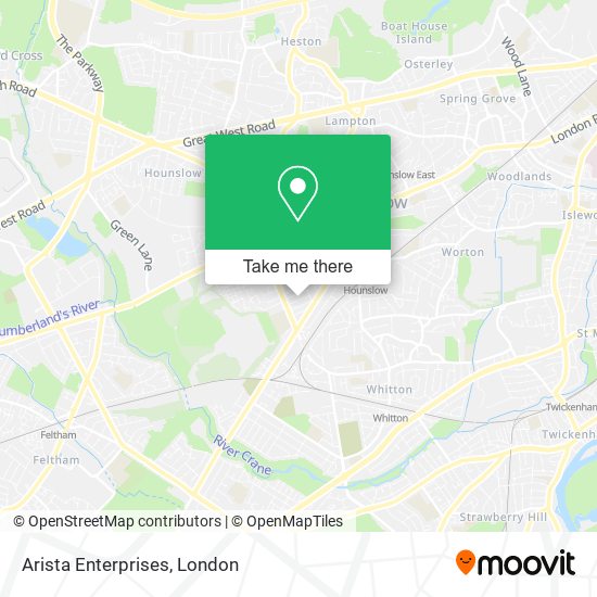 Arista Enterprises map