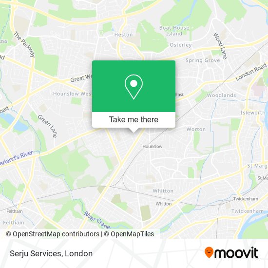 Serju Services map