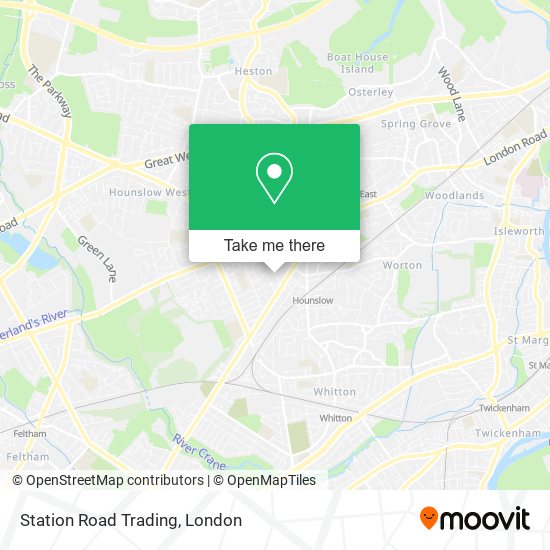 Station Road Trading map