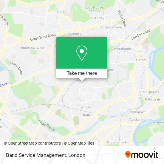 Band Service Management map