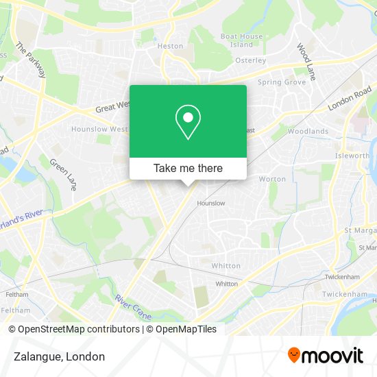 Zalangue map