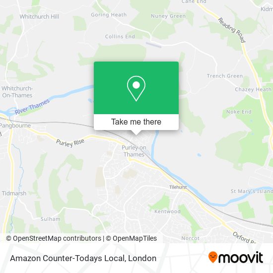 Amazon Counter-Todays Local map