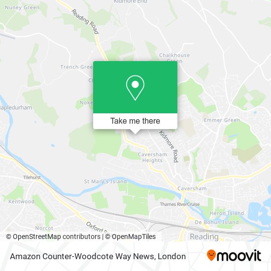Amazon Counter-Woodcote Way News map