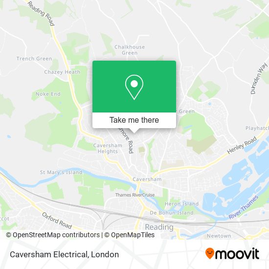 Caversham Electrical map