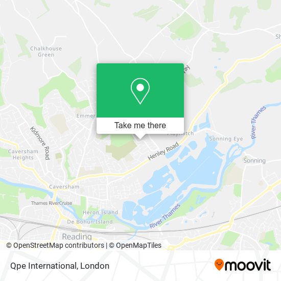 Qpe International map