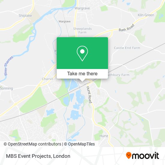 MBS Event Projects map