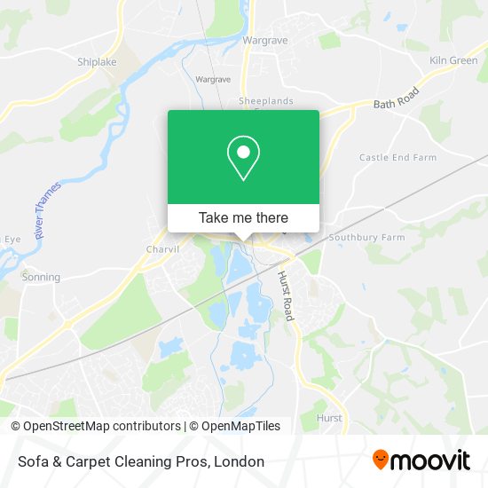 Sofa & Carpet Cleaning Pros map