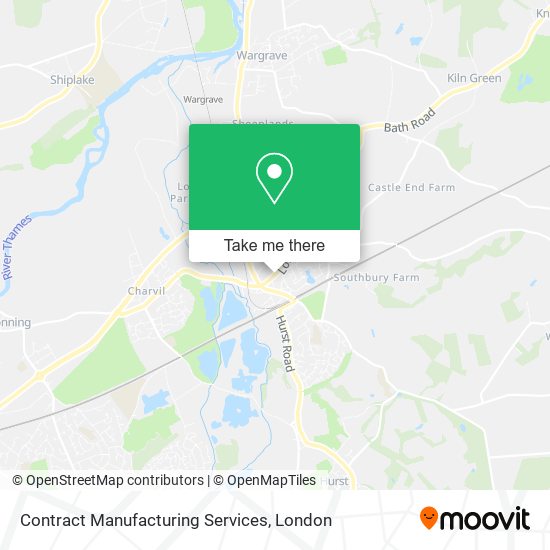 Contract Manufacturing Services map