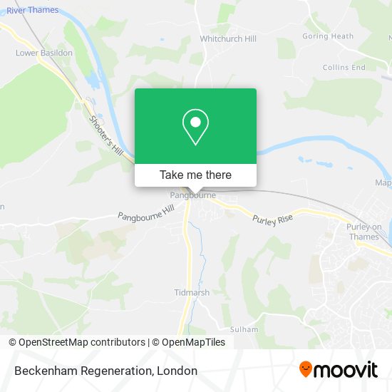 How to get to Beckenham Regeneration in West Berkshire by Bus or Train?