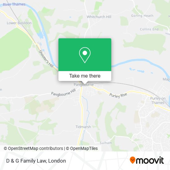 D & G Family Law map