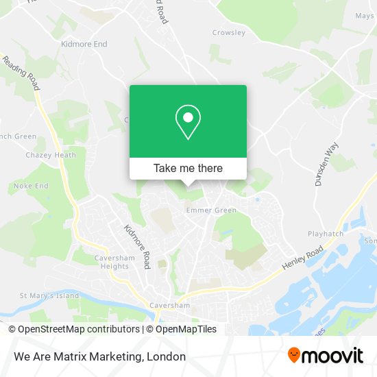 We Are Matrix Marketing map