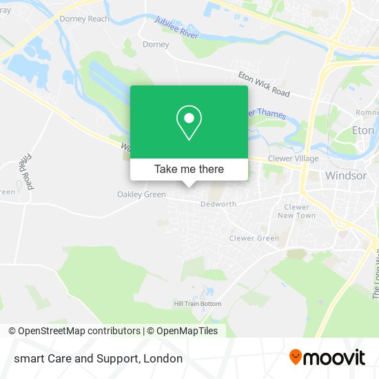 smart Care and Support map