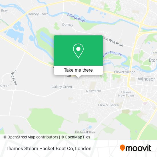 Thames Steam Packet Boat Co map