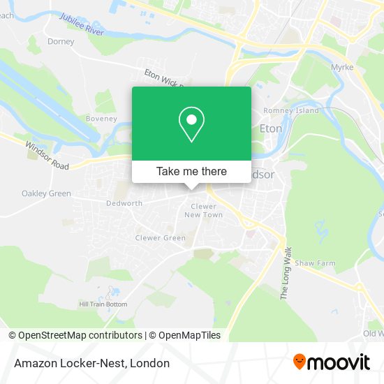 Amazon Locker-Nest map