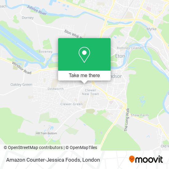 Amazon Counter-Jessica Foods map