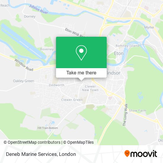 Deneb Marine Services map