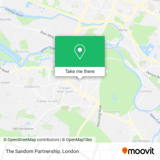The Sandom Partnership map