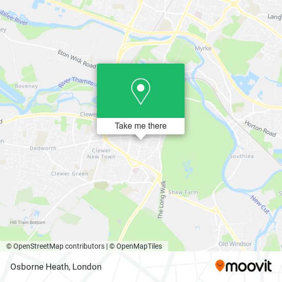 Osborne Heath map