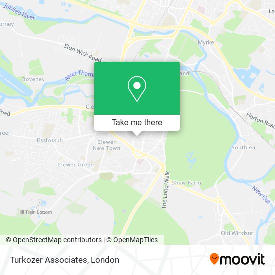 Turkozer Associates map