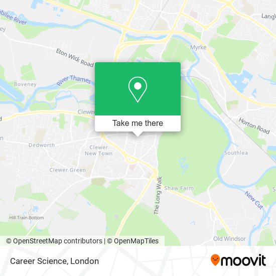 Career Science map