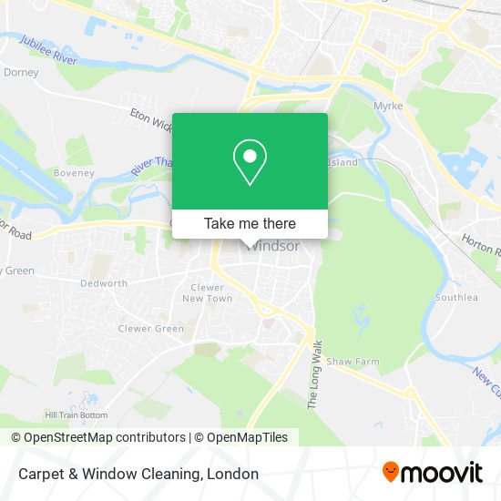 Carpet & Window Cleaning map