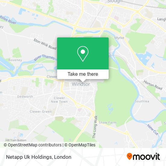 Netapp Uk Holdings map