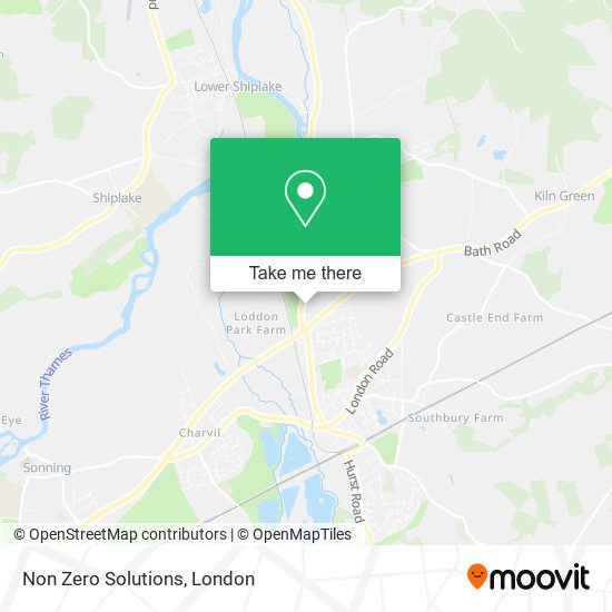 Non Zero Solutions map