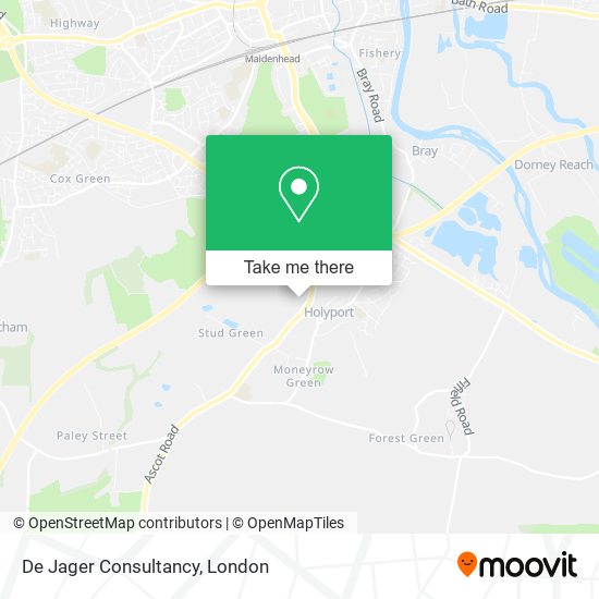 De Jager Consultancy map