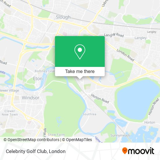 Celebrity Golf Club map