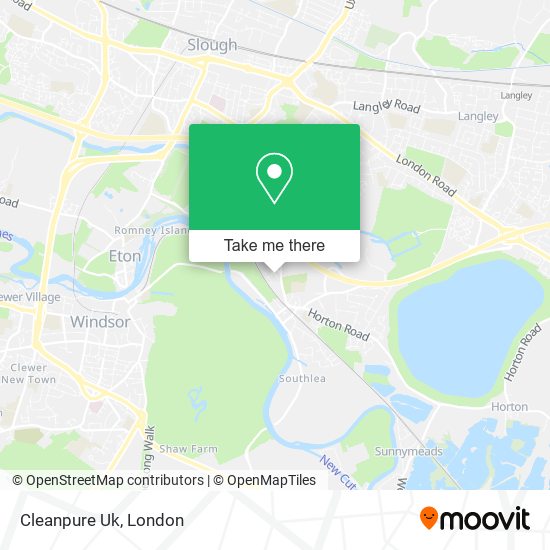 Cleanpure Uk map
