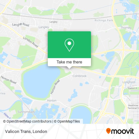 Valicon Trans map