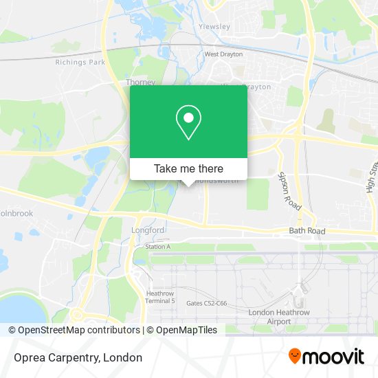 Oprea Carpentry map