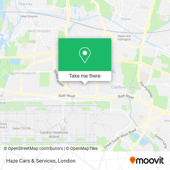 Haze Cars & Services map
