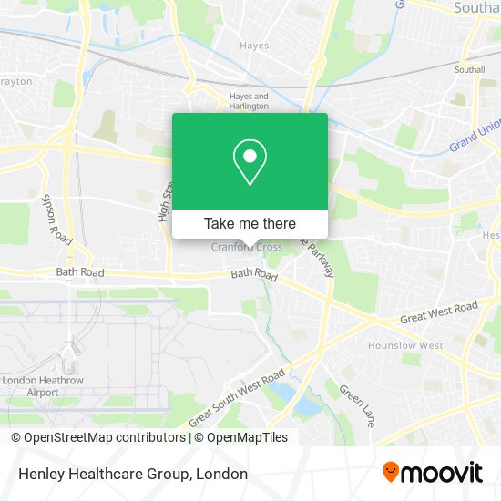 Henley Healthcare Group map