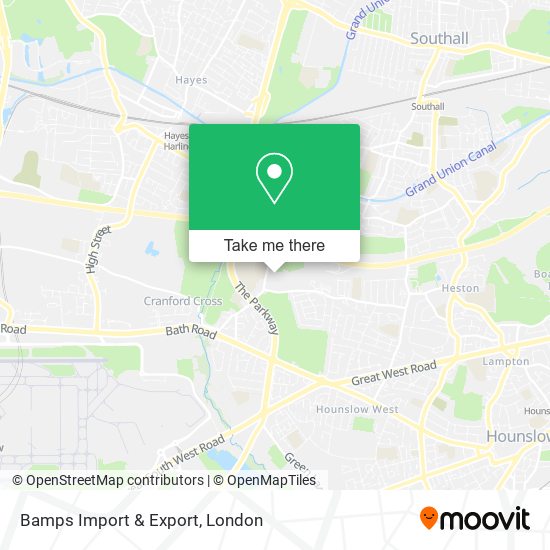 Bamps Import & Export map