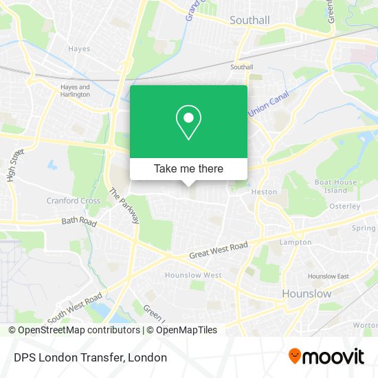DPS London Transfer map