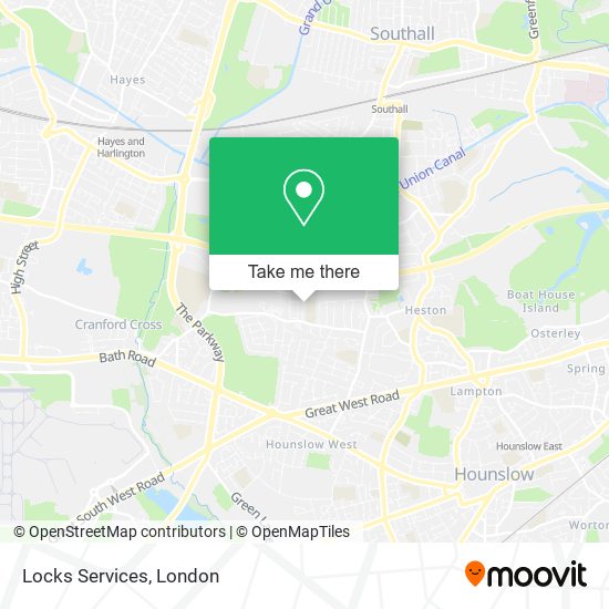 Locks Services map