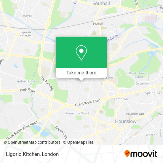 Ligorio Kitchen map