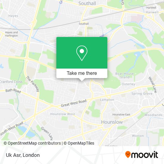 Uk Asr map