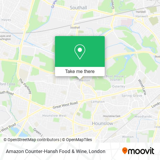 Amazon Counter-Hansh Food & Wine map