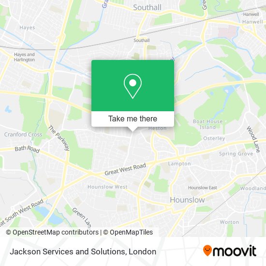Jackson Services and Solutions map