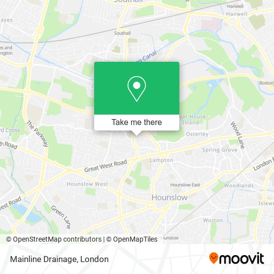 Mainline Drainage map