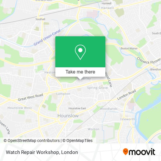 Watch Repair Workshop map