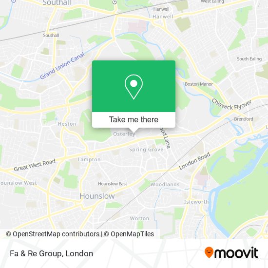 Fa & Re Group map