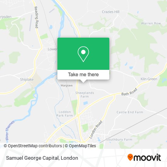 Samuel George Capital map