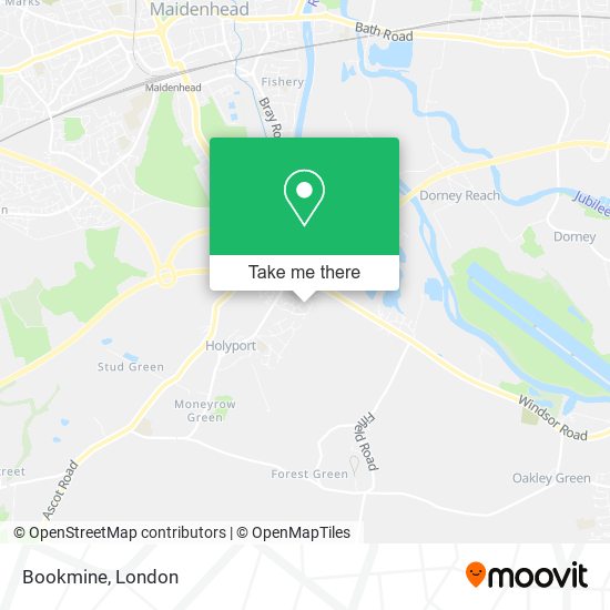 Bookmine map