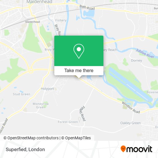 Superfied map