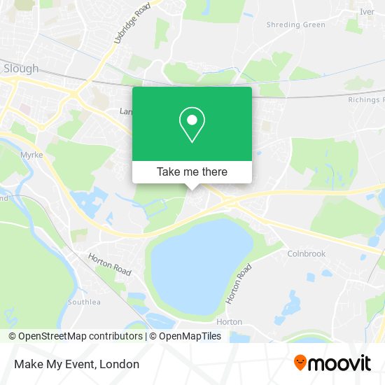 Make My Event map