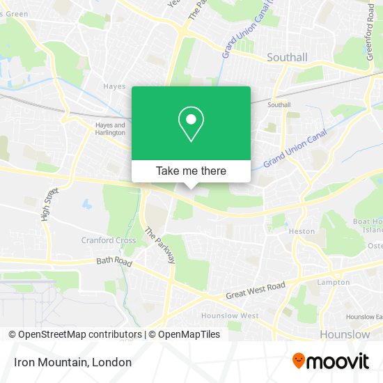 Iron Mountain map