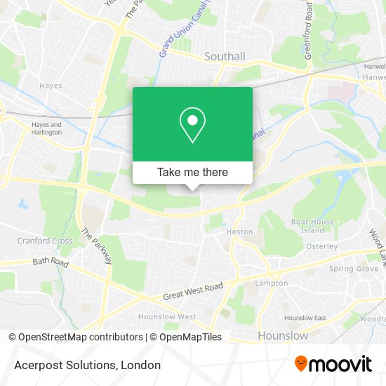 Acerpost Solutions map
